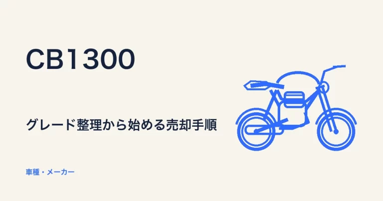 CB1300について解説する月極ライダーの記事アイキャッチ